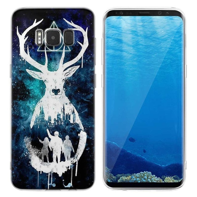 Samsung Galaxy S9 S8 Plus S7 S6 Edge Note 8 9 S9Plus S8Plus S9+ S8+ Always Harry Potter Silicon Phone Cover Note9 Note8